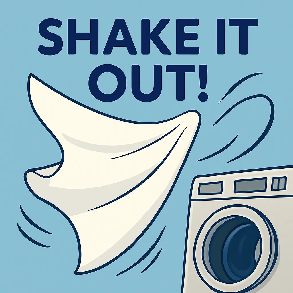 Shake It Out: A Simple Trick for Better Laundry Results