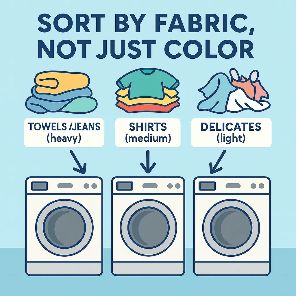 Sort by Fabric, Not Just Color: A Smarter Way to Do Laundry