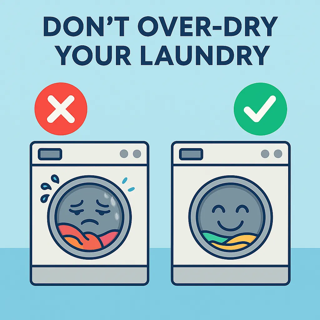 Don’t Over-Dry Your Laundry: A Simple Way to Protect Your Clothes