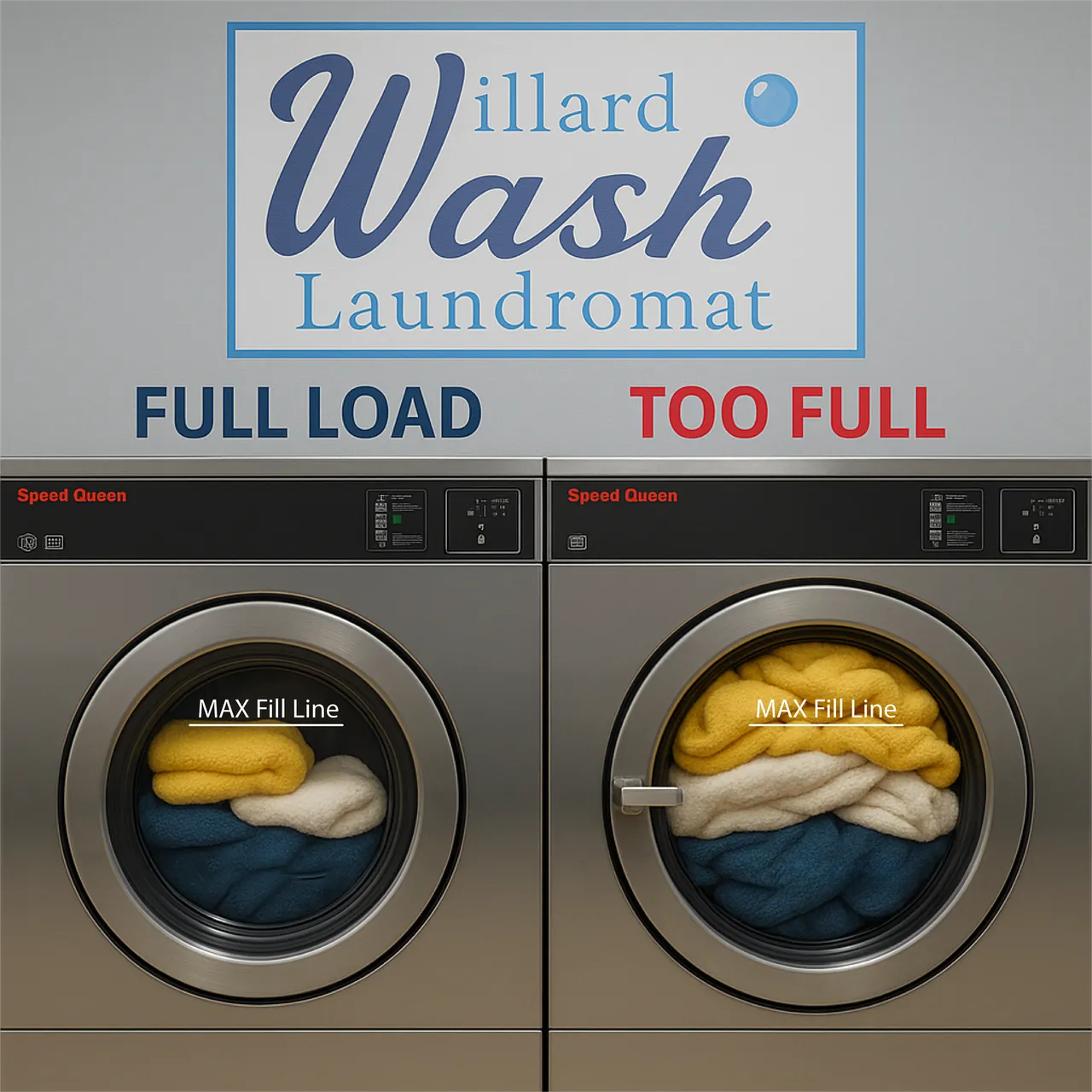 How Full is Too Full? Avoid This Common Laundry Mistake